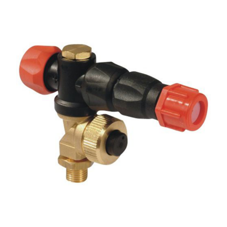 NOZZLE HDR ADJ. HD W. CHK VLV-0