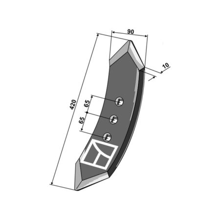Varf 70x20x440