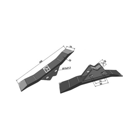 Varf 70x20x440
