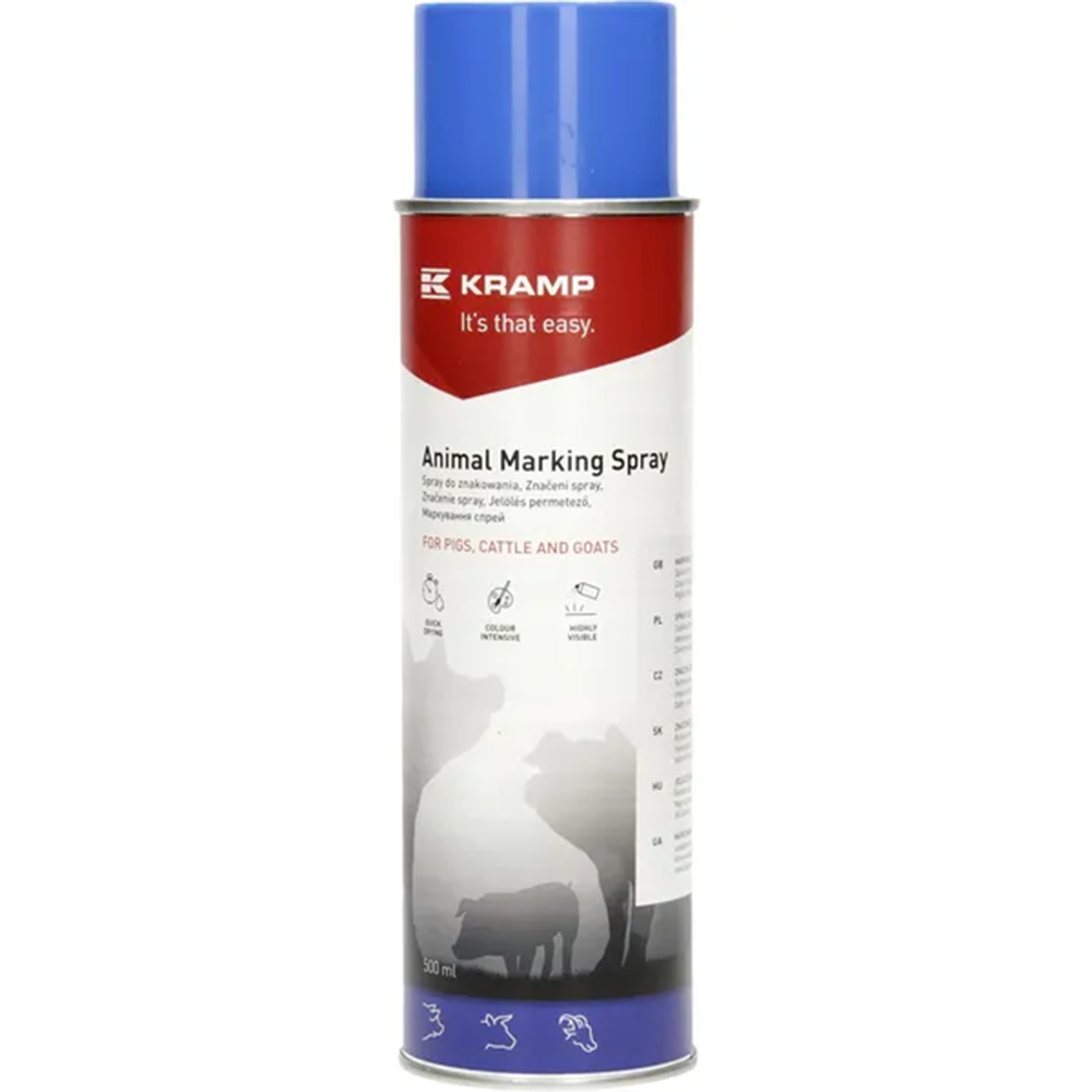 Spray albastru pentru marcarea animalelor 500ml