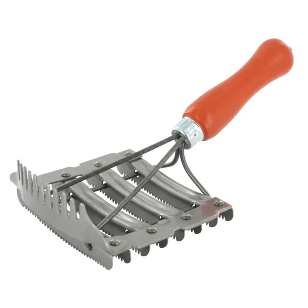 Perie metal de coama si coada