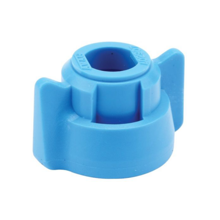 NOZZLE CAP FLOODJET BLUE-0