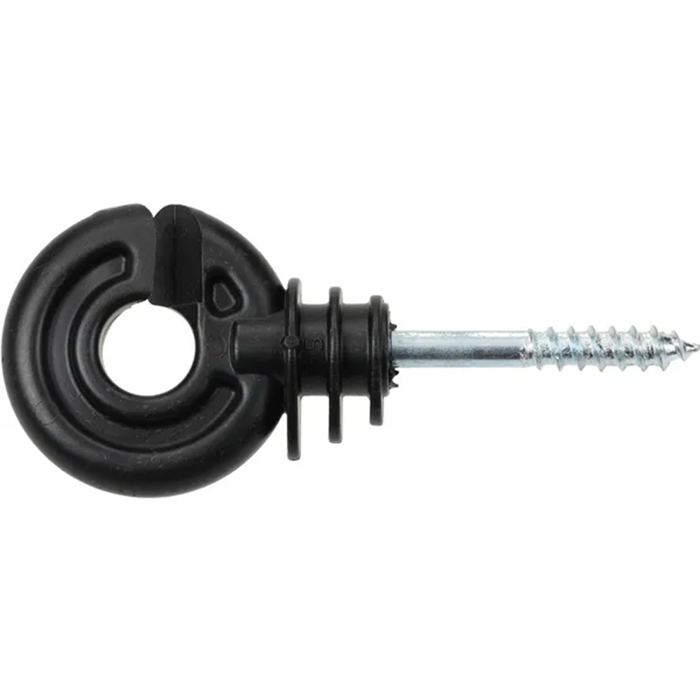Izolator inelar negru cu surub 40mm diametru 5,0mm 90 buc. Farma