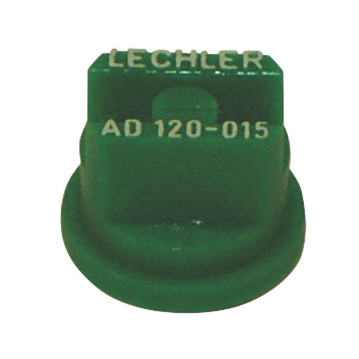 FLAT FAN NOZZLE AD 120° GREEN PLASTIC Lechler AD120015POM