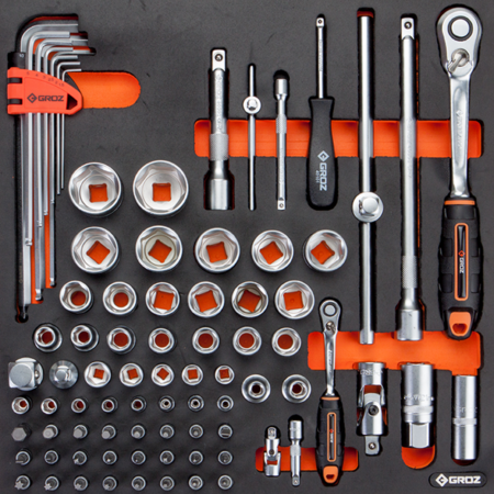 Kit modular chei tubulare, chei hexagonale si accesorii