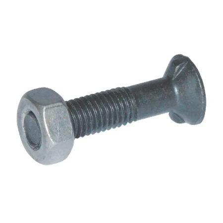 Șurub plug cu nas dublu și piuliță M10x35mm