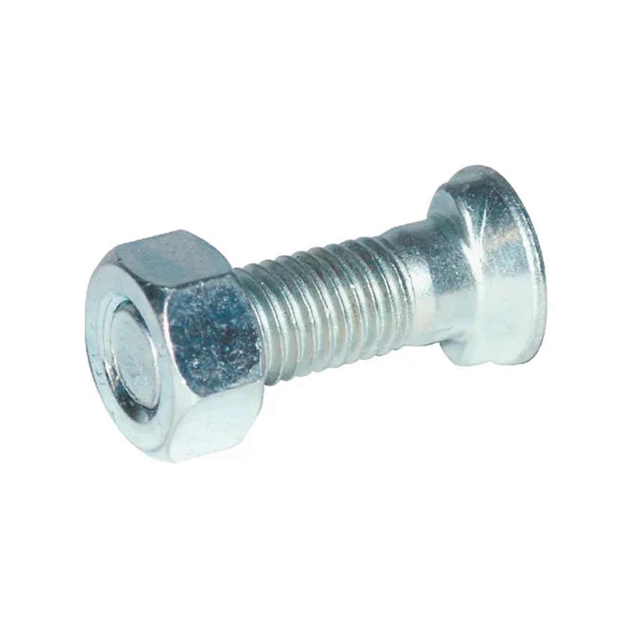 Șurub plug cu umeri și piuliță M12x35mm