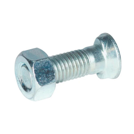 Șurub plug cap oval cu umeri și piuliță M12x40mm