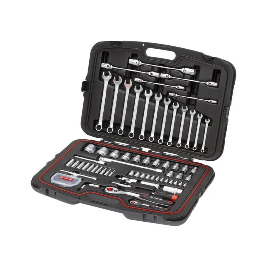 Set chei fixe și tubulare 1/4" și 1/2" 96 piese