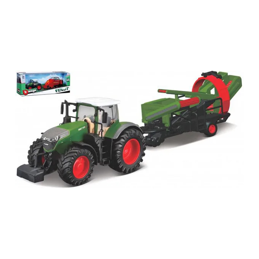 Tractor Fendt 1050 Vario cu cultivator