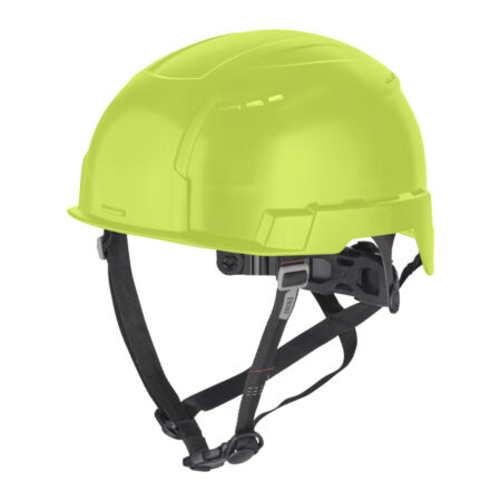 CASCĂ DE PROTECȚIE GALBENĂ, DE ÎNALTĂ VIZIBILITATE, VENTILATĂ