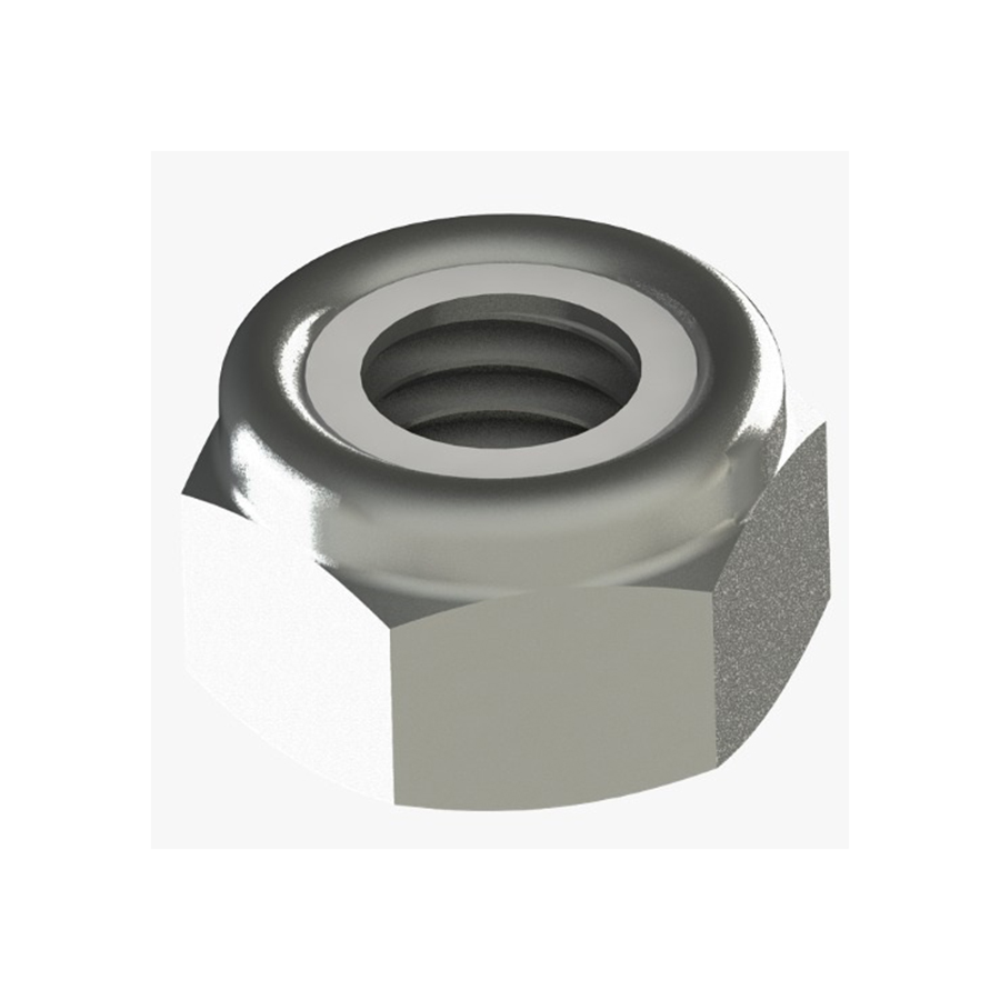 Nut Hex - M8 x 1.25 Nylock DR9080