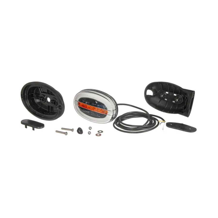 Lampă multifuncțională față dreptunghiulară dinamic LED 12-24V LA80034